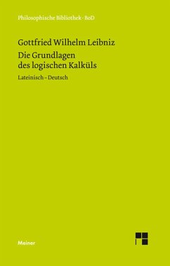 Cover Die Grundlagen des logischen Kalküls (eBook, PDF)
