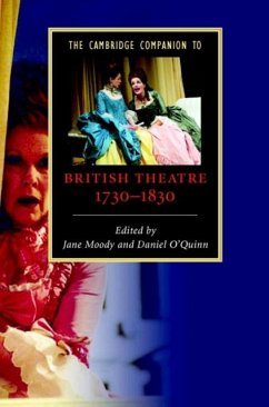 Cover Cambridge Companion to British Theatre, 1730-1830 (eBook, PDF)