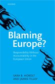 Blaming Europe? (eBook, PDF) Blaming Europe? (eBook, PDF)