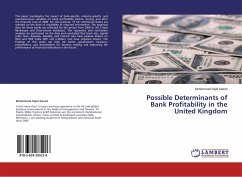 Possible Determinants of Bank Profitability in the United Kingdom