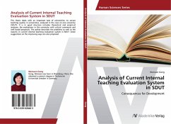 Analysis of Current Internal Teaching Evaluation System in SDUT