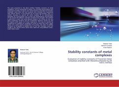 Stability constants of metal complexes - Tada, Rakesh;Chavda, Naimish;Nakum, Kiran