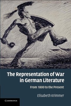 The Representation of War in German Literature - Krimmer, Elisabeth