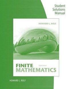 Student Solutions Manual for Rolf's Finite Mathematics, 8th - Rolf, Howard L.