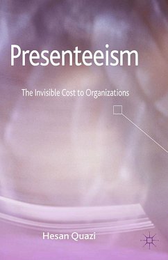 Presenteeism (eBook, PDF) - Quazi, H.