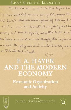 F. A. Hayek and the Modern Economy (eBook, PDF)