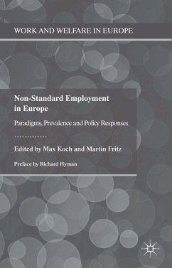 Non-Standard Employment in Europe (eBook, PDF) - Koch, Max; Fritz, Martin