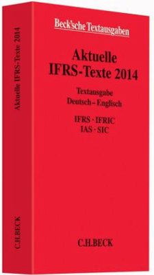 Cover Aktuelle IFRS-Texte 2014