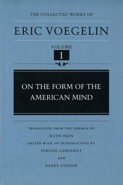 On the Form of the American Mind (Cw1) - Voegelin, Eric; Hein, Ruth