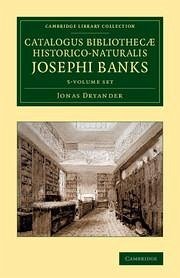 Catalogus Bibliothecæ Historico-Naturalis Josephi Banks 5 Volume Set - Dryander, Jonas