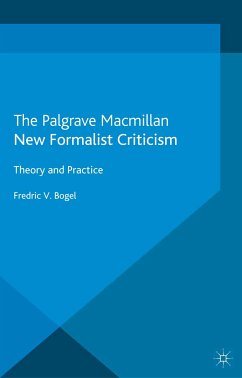 New Formalist Criticism (eBook, PDF) - Bogel, F.