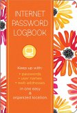 Internet Password Logbook - Botanical Edition