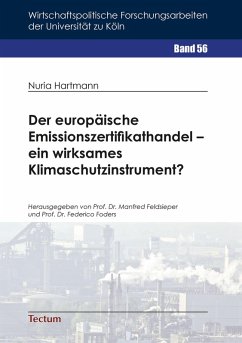 Der europäische Emissionszertifikathandel - ein wirksames Klimaschutzinstrument? (eBook, PDF) - Hartmann, Nuria