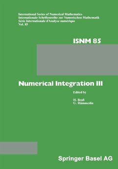 Numerical Integration III