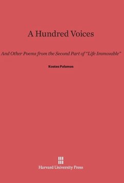 A Hundred Voices - Palamas, Kostes