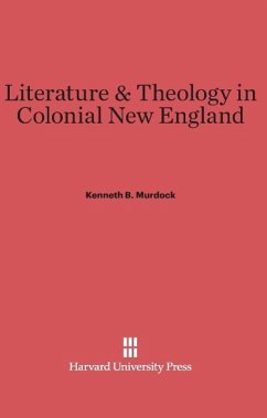 Cover Literature & Theology in Colonial New England