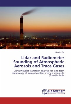 Lidar and Radiometer Sounding of Atmospheric Aerosols and Trace Gases