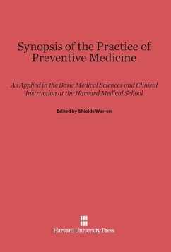 Synopsis of the Practice of Preventive Medicine