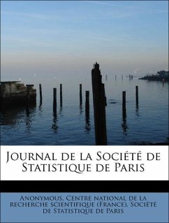Journal de la Société de Statistique de Paris - Anonymous Centre national de la recherche scientifique (France) Société de Statistique de Paris