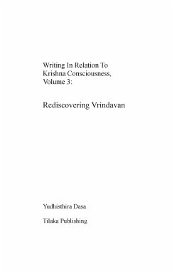 Writing in relation to Krishna consciousness, volume 3 - Dasa, Yudhisthira
