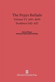The Pepys Ballads, Volume VI, (1691-1693)