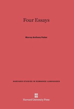 Four Essays - Potter, Murray Anthony