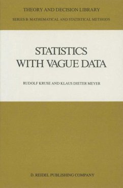 Statistics with Vague Data - Kruse, Rudolf; Meyer, Klaus Dieter