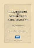 51.¿53. Jahresbericht des Sonnblick-Vereines für die Jahre 1953¿1955