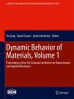 Dynamic Behavior of Materials, Volume 1 - Bild 1
