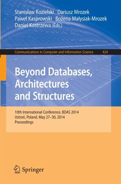 Beyond Databases, Architectures, and Structures