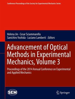Cover Advancement of Optical Methods in Experimental Mechanics, Volume 3
