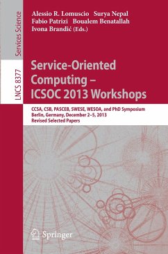 Service-Oriented Computing--ICSOC 2013 Workshops