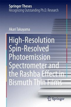High-Resolution Spin-Resolved Photoemission Spectrometer and the Rashba Effect in Bismuth Thin Films - Takayama, Akari