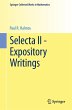 Selecta II - Expository Writings - Bild 1