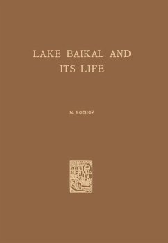 Lake Baikal and Its Life - Kozhov, M.