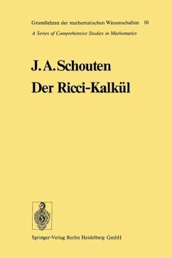 Der Ricci-Kalkül - Schouten, Jan Arnoldus