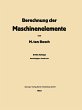 Berechnung der Maschinenelemente - Bild 1