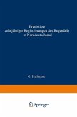 Ergebnisse zehnjähriger Registrierungen des Regenfalls in Norddeutschland