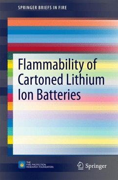 Flammability of Cartoned Lithium Ion Batteries - Long, R. Th.;Sutula, Jason A.;Kahn, Michael J.