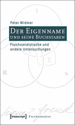 Der Eigenname und seine Buchstaben (eBook, PDF) - Widmer, Peter