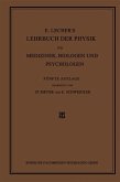 E. Lecher¿s Lehrbuch der Physik für Mediziner, Biologen und Psychologen
