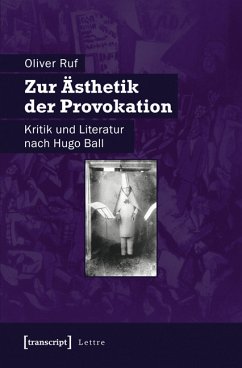 Zur Ästhetik der Provokation (eBook, PDF) - Ruf, Oliver