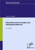 Neuroökonomische Studien zum Gefangenendilemma (eBook, PDF)