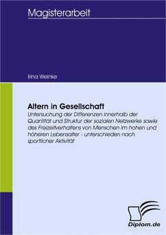 Altern in Gesellschaft (eBook, PDF) - Weinke, Irina