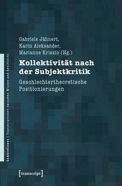 Kollektivität nach der Subjektkritik (eBook, PDF)