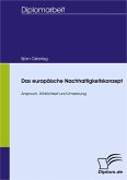 Das europäische Nachhaltigkeitskonzept (eBook, PDF) Das europäische Nachhaltigkeitskonzept (eBook, PDF)