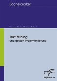 Text Mining und dessen Implementierung (eBook, PDF)