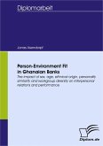 Person-Environment Fit in Ghanaian Banks (eBook, PDF)