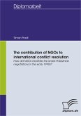 The contribution of NGOs to international conflict resolution (eBook, PDF)