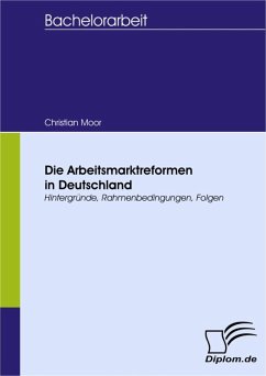 Die Arbeitsmarktreformen in Deutschland (eBook, PDF) - Moor, Christian